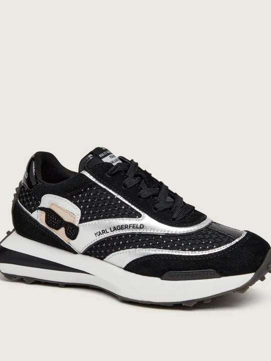 Zdjęcie produktu Karl Lagerfeld Sneakersy Zone Nft | zamsz czarny