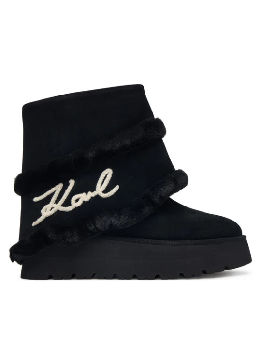 Zdjęcie produktu KARL LAGERFELD Śniegowce Skylar KL48652 Czarny