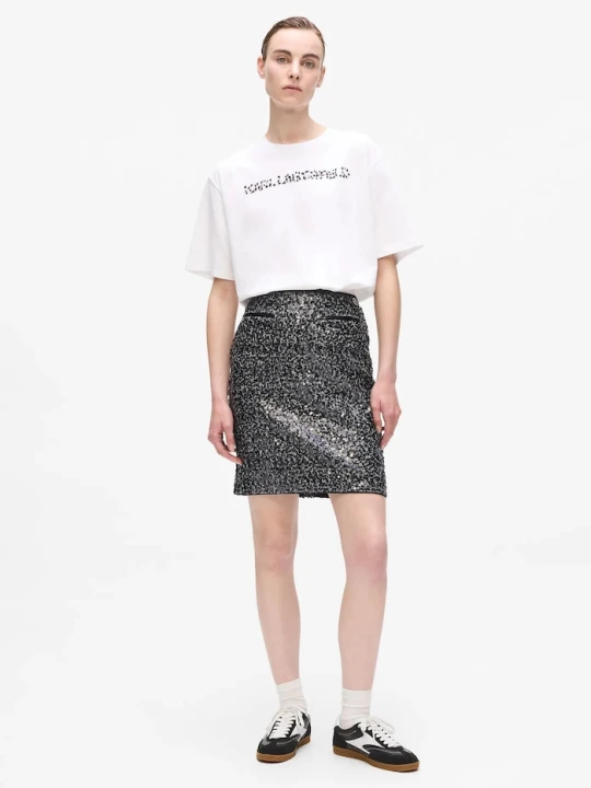 Zdjęcie produktu Karl Lagerfeld spódnica szary