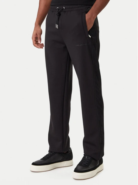 Zdjęcie produktu KARL LAGERFELD Spodnie dresowe 705008 561902 Czarny Regular Fit
