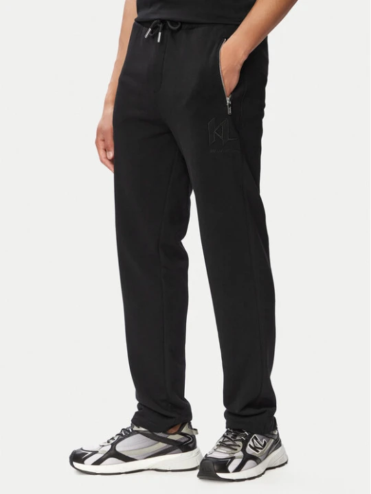 Zdjęcie produktu KARL LAGERFELD Spodnie dresowe 705019 563900 Czarny Regular Fit