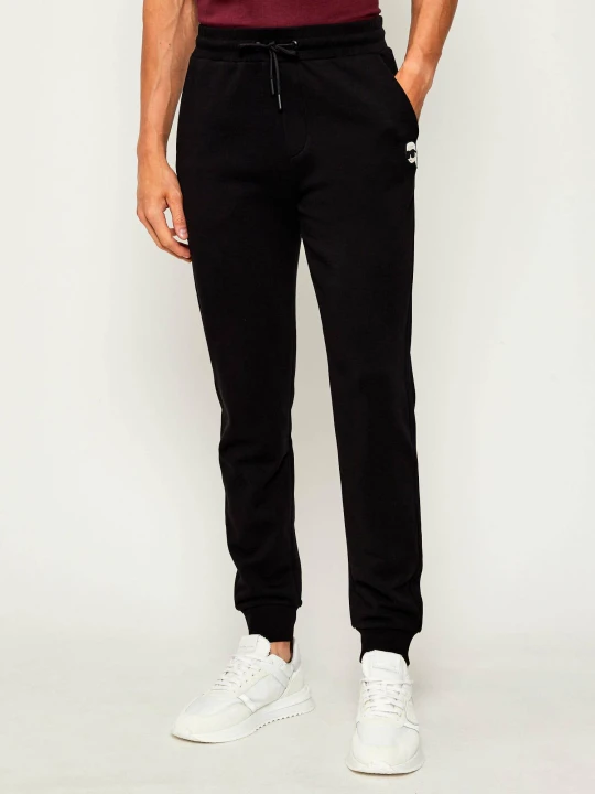 Zdjęcie produktu Karl Lagerfeld Spodnie dresowe | Regular Fit czarny