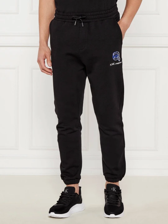 Zdjęcie produktu Karl Lagerfeld Spodnie dresowe | Regular Fit czarny