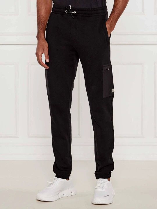 Zdjęcie produktu Karl Lagerfeld Spodnie dresowe | Regular Fit czarny