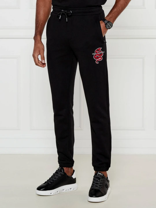 Zdjęcie produktu Karl Lagerfeld Spodnie dresowe | Regular Fit czarny