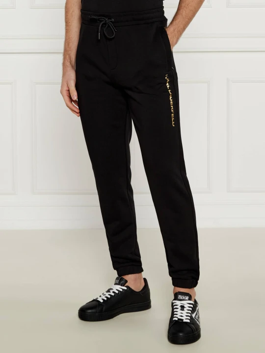 Zdjęcie produktu Karl Lagerfeld Spodnie dresowe | Regular Fit czarny