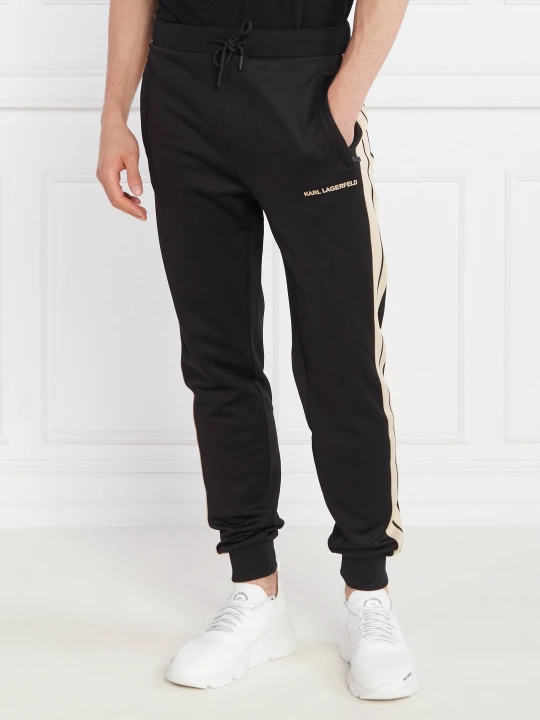 Zdjęcie produktu Karl Lagerfeld Spodnie dresowe | Regular Fit czarny