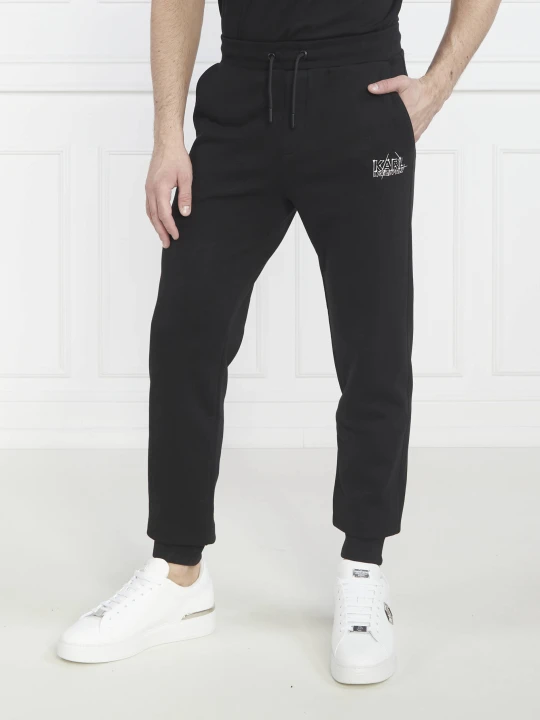 Zdjęcie produktu Karl Lagerfeld Spodnie dresowe | Regular Fit czarny