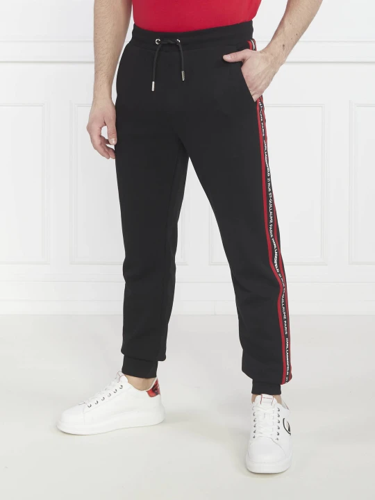 Zdjęcie produktu Karl Lagerfeld Spodnie dresowe | Regular Fit czarny