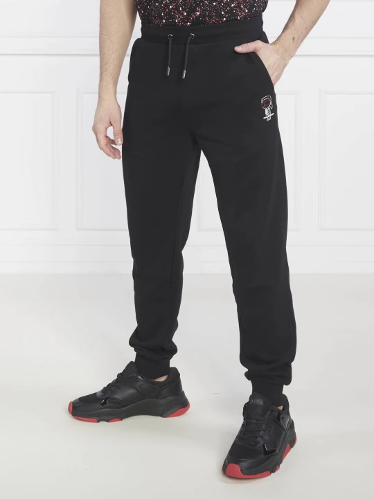Zdjęcie produktu Karl Lagerfeld Spodnie dresowe | Regular Fit czarny