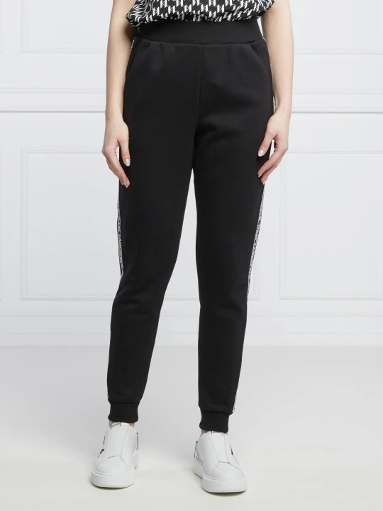 Zdjęcie produktu Karl Lagerfeld Spodnie dresowe | Regular Fit czarny