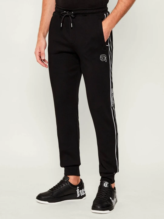 Zdjęcie produktu Karl Lagerfeld Spodnie dresowe | Regular Fit czarny