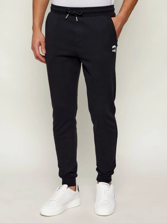 Zdjęcie produktu Karl Lagerfeld Spodnie dresowe | Slim Fit granatowy