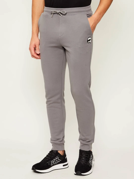 Zdjęcie produktu Karl Lagerfeld Spodnie dresowe | Slim Fit szary