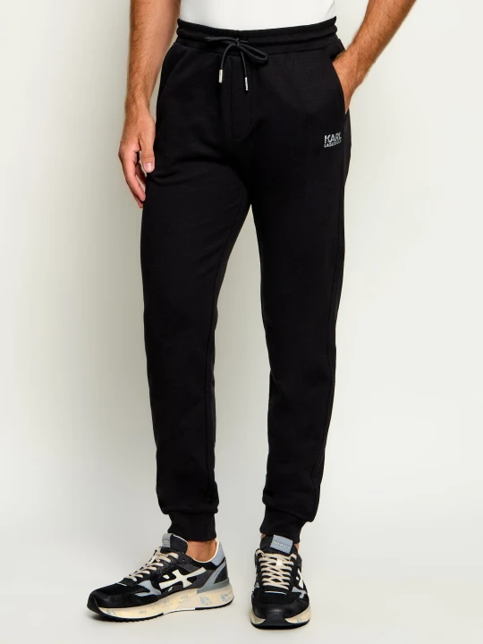 Zdjęcie produktu Karl Lagerfeld Spodnie dresowe | Slim Fit czarny