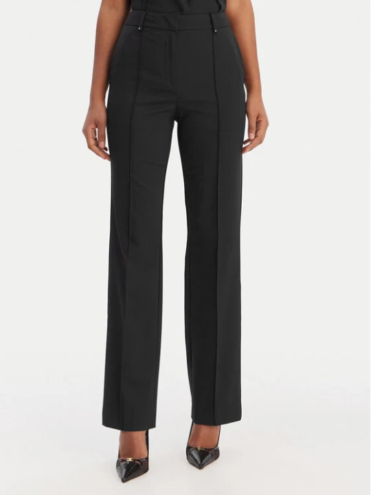 Zdjęcie produktu KARL LAGERFELD Spodnie materiałowe B1W10003 Czarny Straight Leg