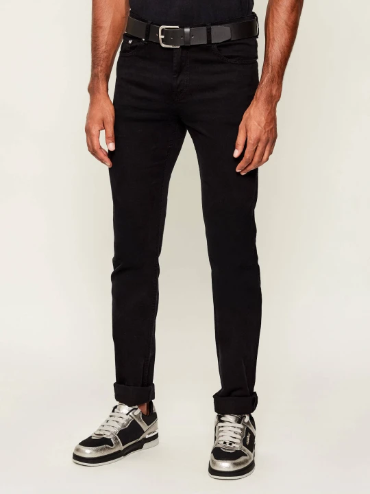 Zdjęcie produktu Karl Lagerfeld Spodnie | Regular Fit czarny