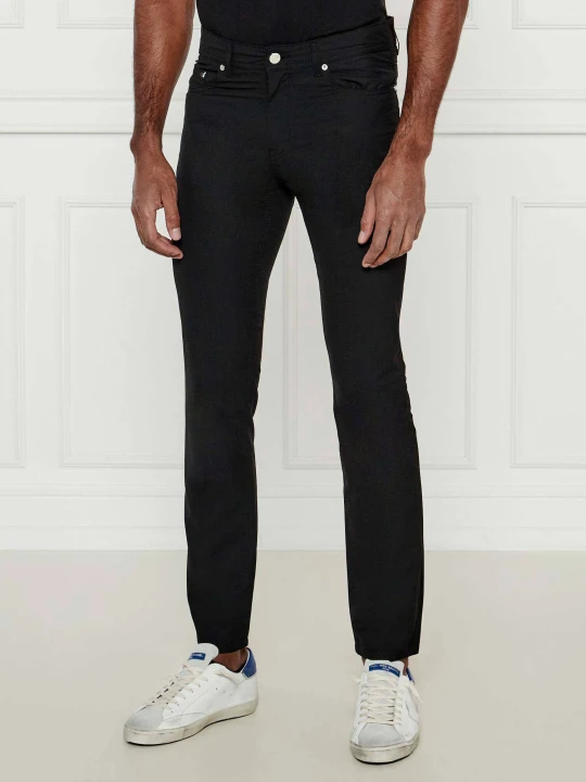Zdjęcie produktu Karl Lagerfeld Spodnie | Regular Fit czarny
