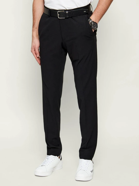 Zdjęcie produktu Karl Lagerfeld Spodnie | Regular Fit czarny