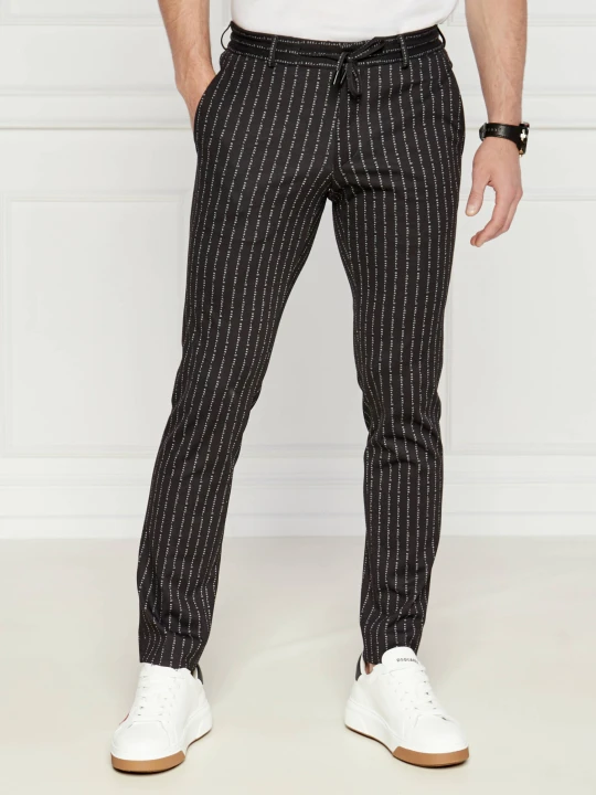 Zdjęcie produktu Karl Lagerfeld Spodnie chino | Slim Fit czarny