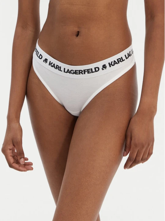 Zdjęcie produktu KARL LAGERFELD Stringi A1W47008 Biały
