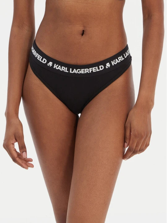Zdjęcie produktu KARL LAGERFELD Stringi A1W47008 Czarny