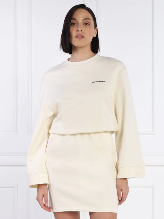 Zdjęcie produktu Karl Lagerfeld Sukienka kremowy