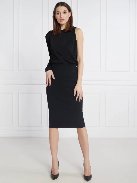Zdjęcie produktu Karl Lagerfeld Sukienka asymmetric czarny