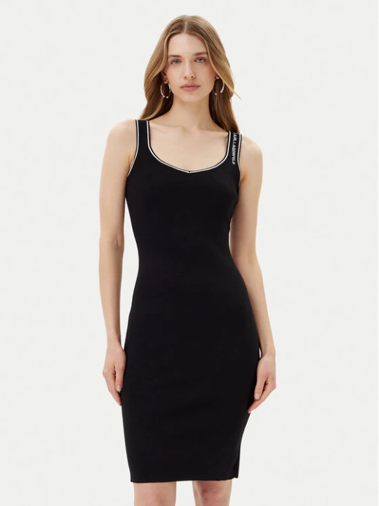 Zdjęcie produktu KARL LAGERFELD Sukienka codzienna A2W13018 Czarny Slim Fit