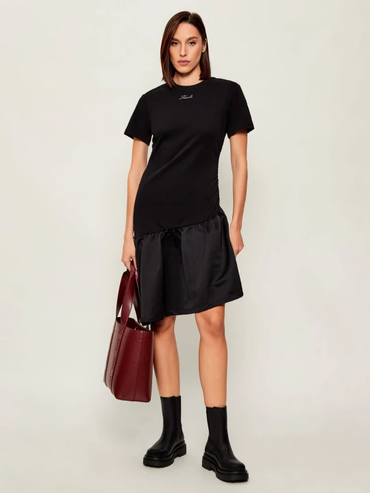 Zdjęcie produktu Karl Lagerfeld Sukienka Frill czarny
