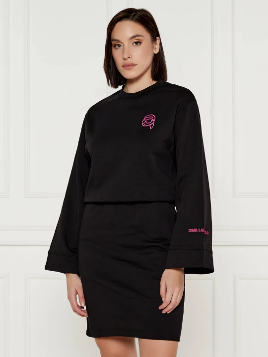 Zdjęcie produktu Karl Lagerfeld Sukienka ikonik 2.0 jelly czarny