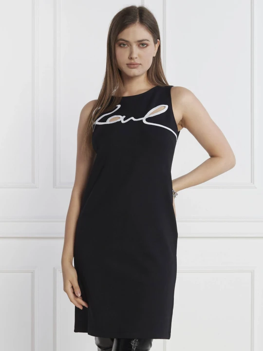 Zdjęcie produktu Karl Lagerfeld Sukienka karl logo czarny