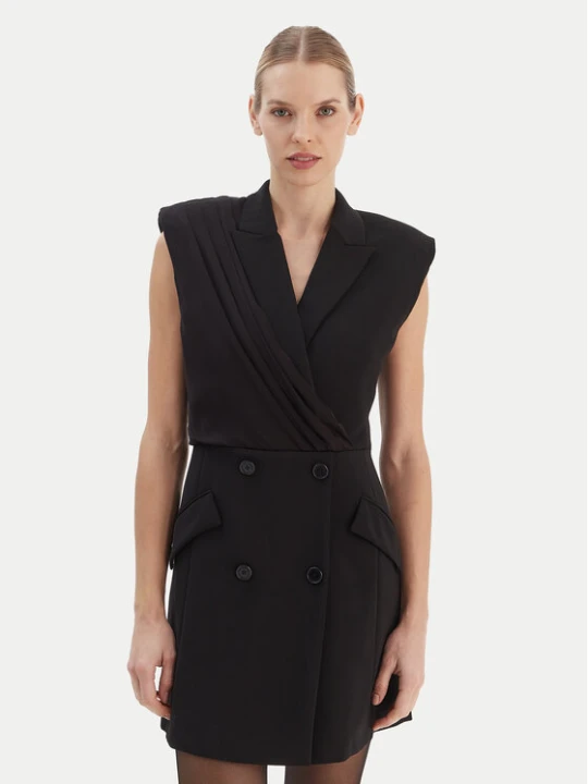 Zdjęcie produktu KARL LAGERFELD Sukienka koktajlowa B1W13051 Czarny Slim Fit