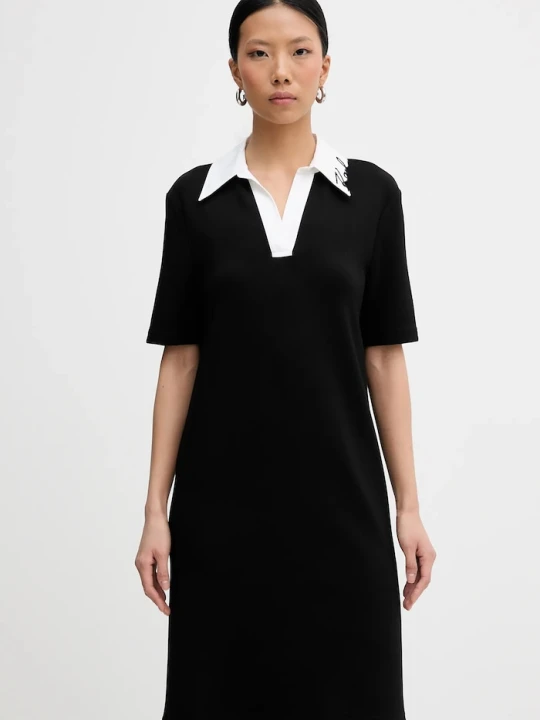 Zdjęcie produktu Karl Lagerfeld sukienka SIGNATURE czarny