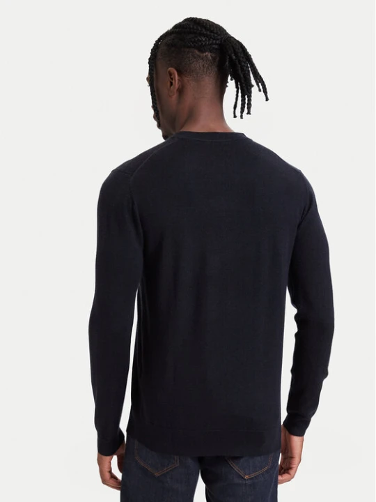 Zdjęcie produktu KARL LAGERFELD Sweter 655000 564399 Granatowy Regular Fit