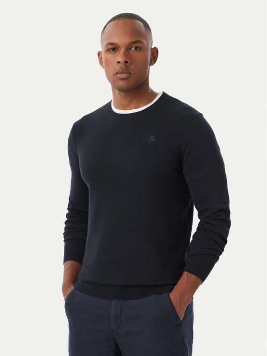 Zdjęcie produktu KARL LAGERFELD Sweter 655008 561398 Granatowy Regular Fit