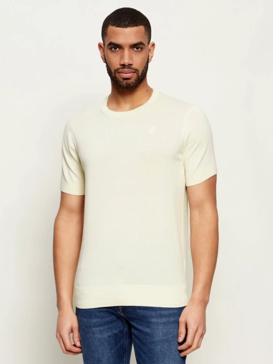 Zdjęcie produktu Karl Lagerfeld Sweter | Regular Fit kremowy