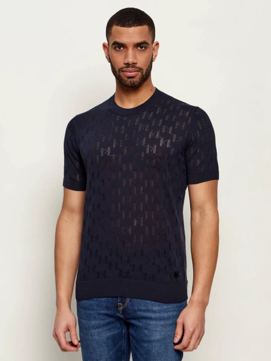 Zdjęcie produktu Karl Lagerfeld Sweter | Slim Fit granatowy