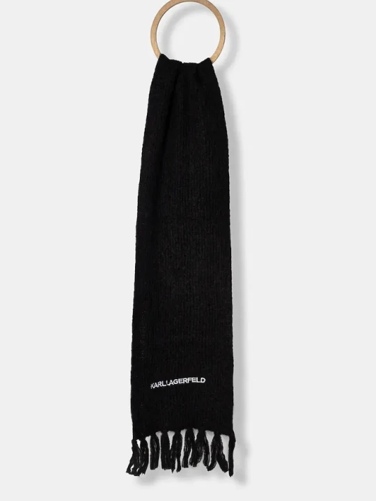 Zdjęcie produktu Karl Lagerfeld szalik czarny
