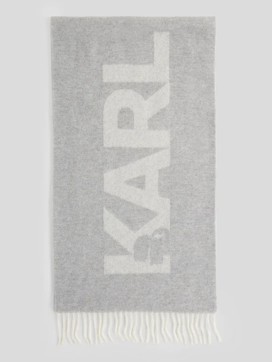 Zdjęcie produktu Karl Lagerfeld szalik K/ESSENTIAL szary