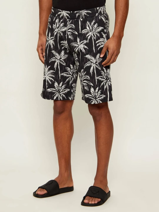 Zdjęcie produktu Karl Lagerfeld Szorty chino | Regular Fit czarny
