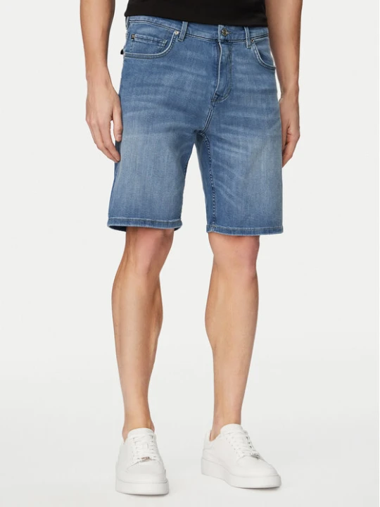 Zdjęcie produktu KARL LAGERFELD Szorty jeansowe 265590 562843 Niebieski Regular Fit