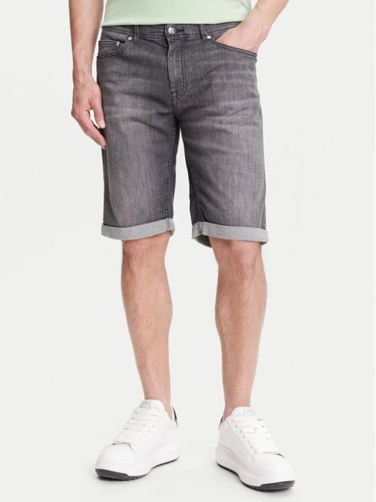 Zdjęcie produktu KARL LAGERFELD Szorty jeansowe 265820 552833 Czarny Regular Fit