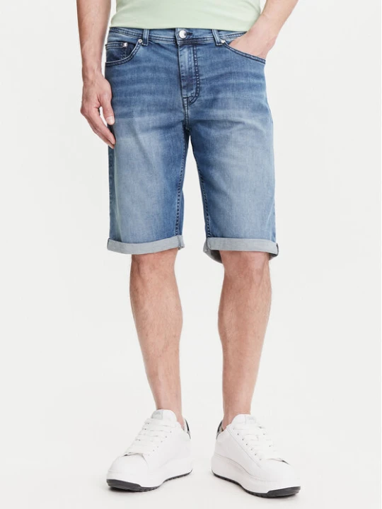 Zdjęcie produktu KARL LAGERFELD Szorty jeansowe 265820 552833 Niebieski Regular Fit