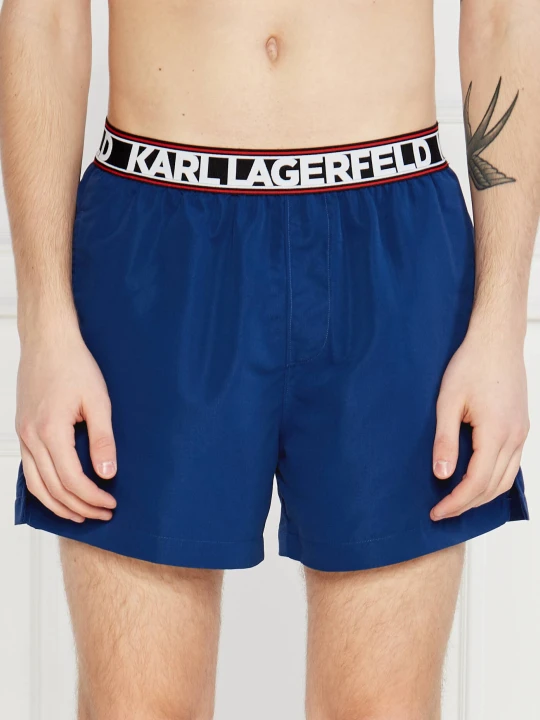 Zdjęcie produktu Karl Lagerfeld Szorty kąpielowe | Regular Fit niebieski
