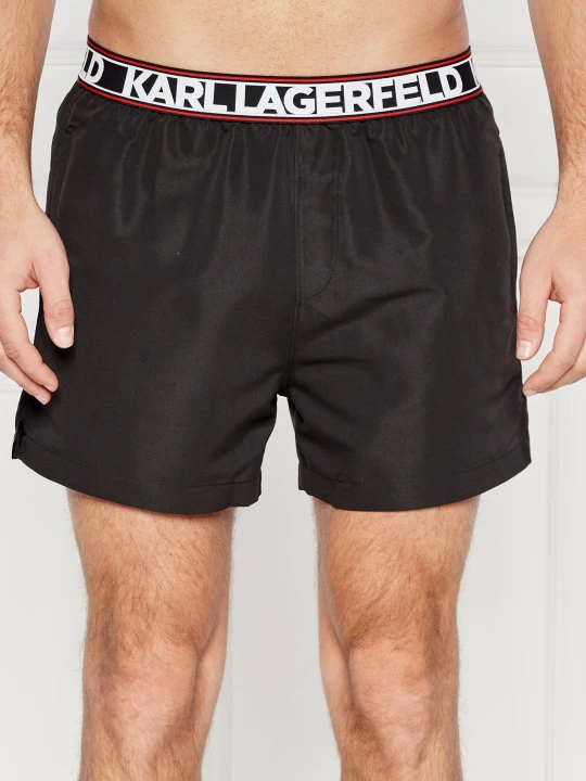 Zdjęcie produktu Karl Lagerfeld Szorty kąpielowe | Regular Fit czarny