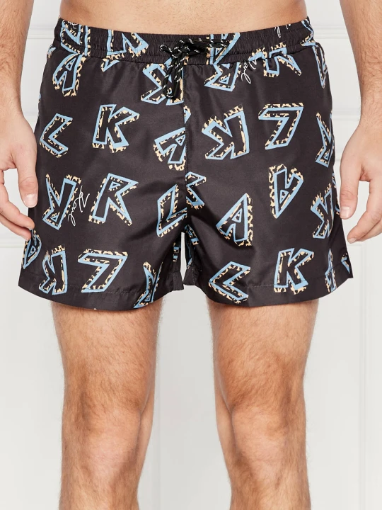 Zdjęcie produktu Karl Lagerfeld Szorty kąpielowe | Regular Fit czarny