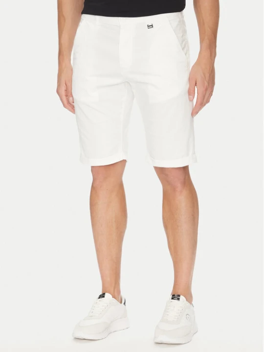 Zdjęcie produktu KARL LAGERFELD Szorty materiałowe 265812 552829 Biały Regular Fit