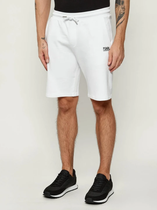 Zdjęcie produktu Karl Lagerfeld Szorty | Regular Fit biały