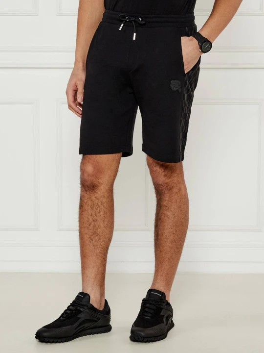 Zdjęcie produktu Karl Lagerfeld Szorty | Regular Fit czarny